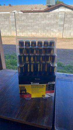 Titan Screwdriver Set/ 26 pcs.