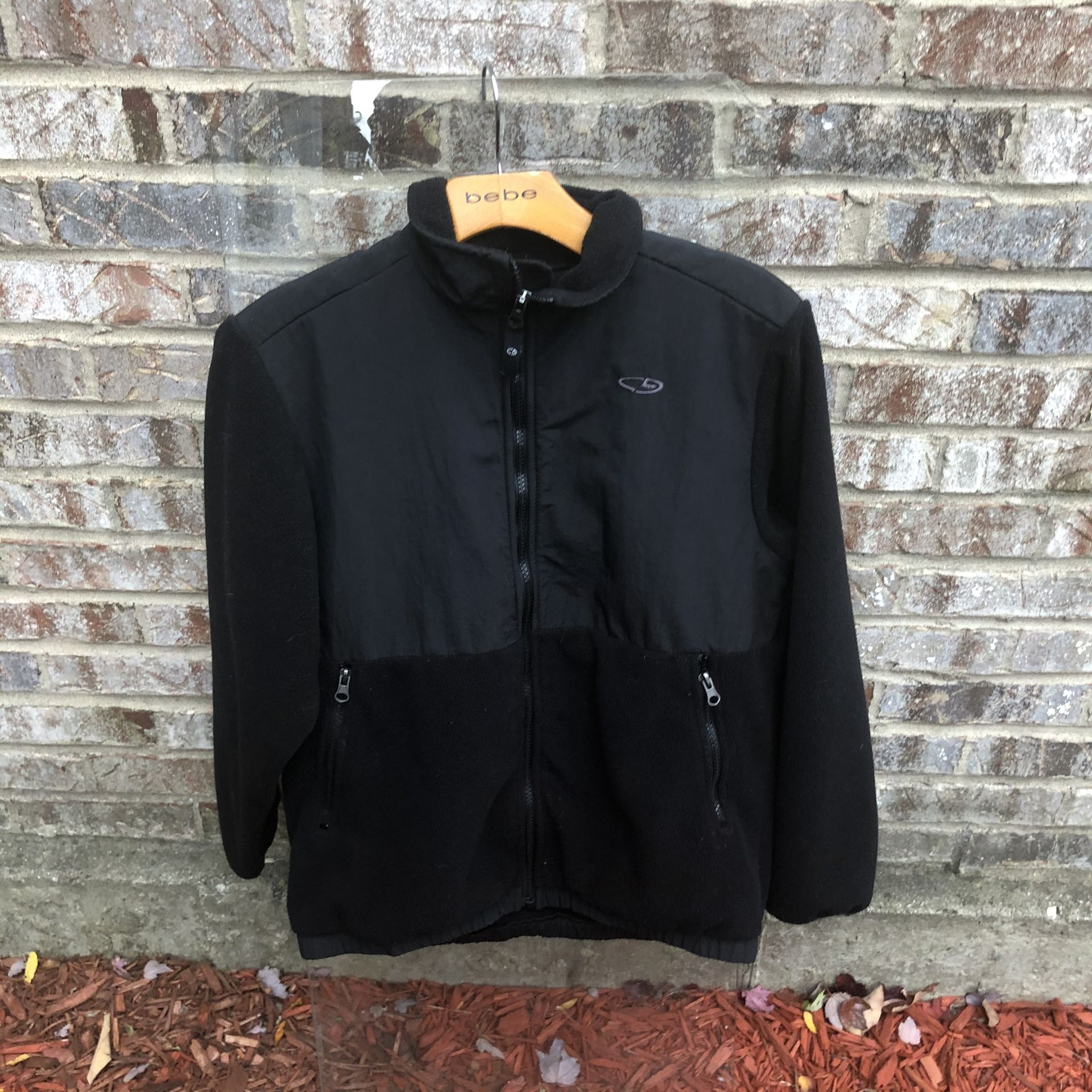 Kids Fleece Zip Up Jacket Size Large