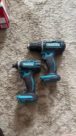 Makita 18v drill and driver set