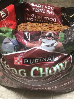 Purina Dog Chow Beef Dry Dog Food - 44lb Bag (40.6 lbs remaining)