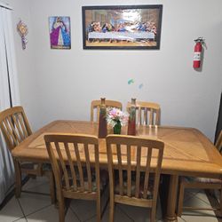 Hermoso 💚 Comedor 6 Sillas 