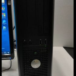 Dell Optiplex 740 Desktop PC•AMD Quad core 9600B @2.13GHz•8GB RAM•Windows 10