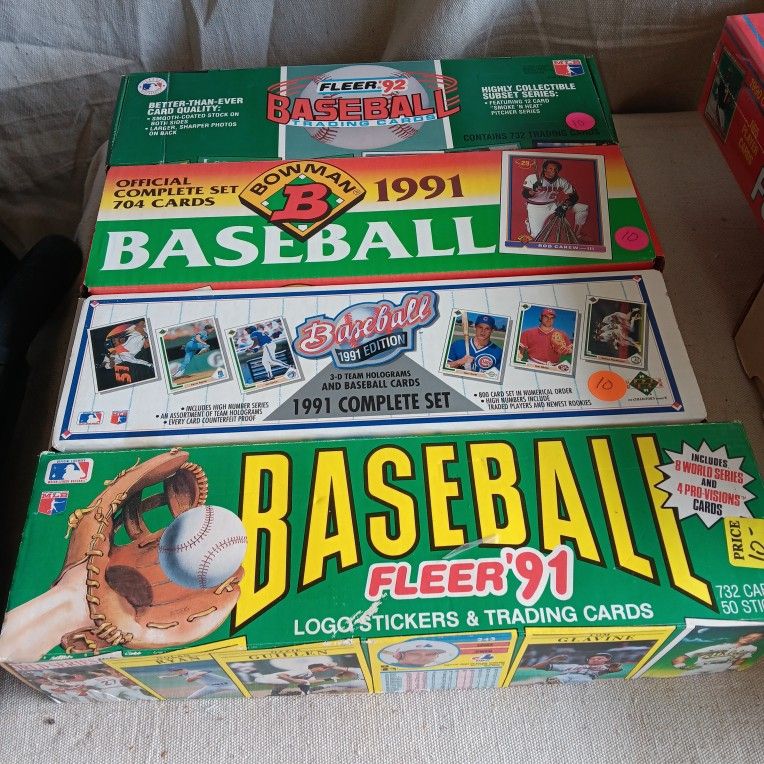 Baseball Cards 20 Sets