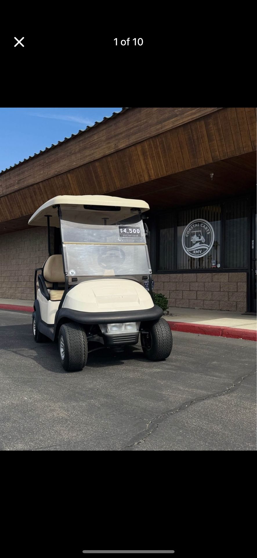 Club Car Precedent 4 passenger