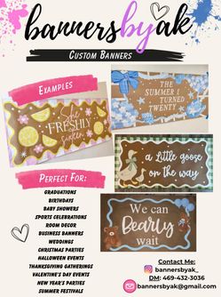 Custom Banners