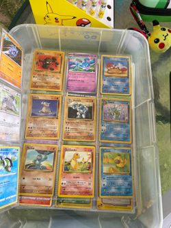 YARD SALE TODAY! May 23 Pokémon/baseball cards/clothing/gardening and more