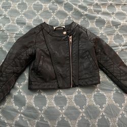 Girls Leather Jacket 