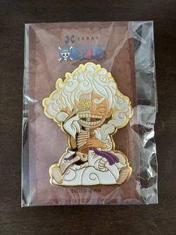 SDCC 2026 Mighty Jaxx XXRay: One Piece Luffy Gears Enamel Pin (Event Exclusive) (New)