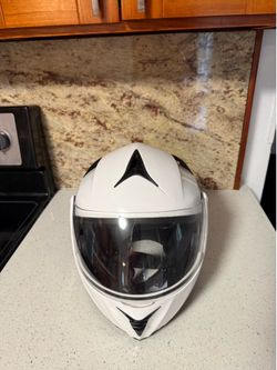 White WEST Helmet
