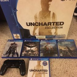 PS4 Bundle (5 games, extra controller)