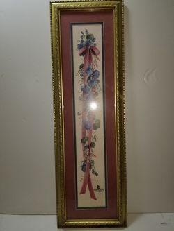 Glynda Turley Print 1989. $75 value Aprox 25"x10