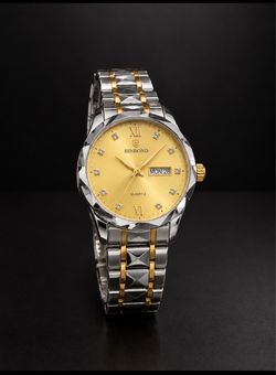 Binbond Two-Tone Quartz Watch