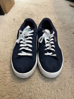 Suede puma shoes size 9