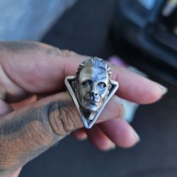 Michael Myers Horror Ring – Stainless Steel – Size 11/11.5