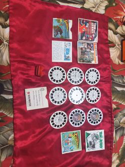 View-Master Viewer with Reels and Booklets