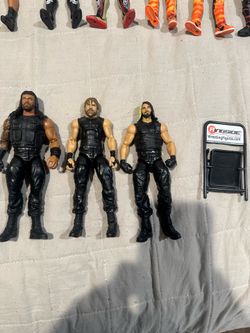 All 3 SHEILD members WWE wlite