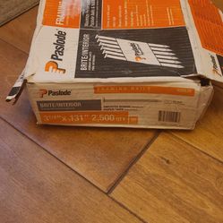 Paslode Framing Nails BRITE/INTERIOR 3 1/4”x.131” 2500 # 24