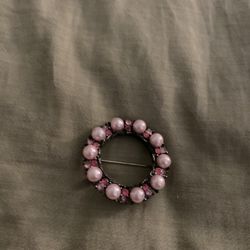 Pink Brooch
