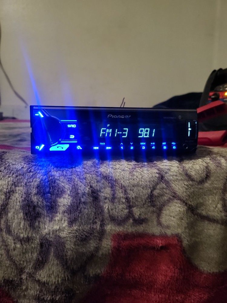 Pioneer Car Stereo With Bluetooth 