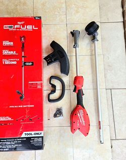 Milwaukee FUEL 18V Weed Eater String Trimmer QUIK-LOK Attachment Capable