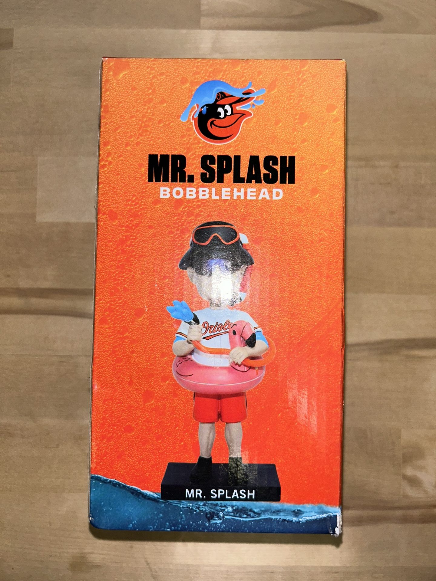 Mr. Splash Baltimore Orioles 2024 Bobblehead NEW