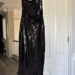 Black Dress  Sequins Size  Small 