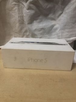 iPhone 5 (box only)
