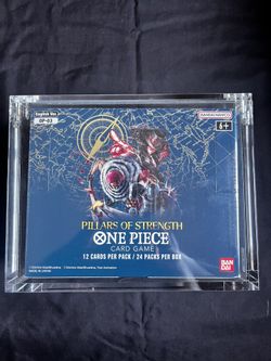 Brand New Bandai One Piece TCG Pillars Of Strength OP-03