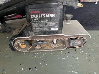 Craftsman 1HP 3-Inch Belt Sander