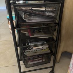 rolling cart storage
