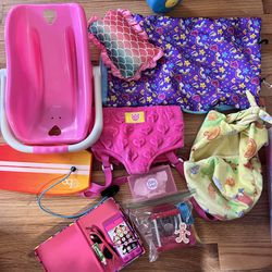 American Girl Doll Size/ Our Generation Doll Clothing Accessories Lot
