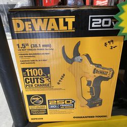 DEWALT 20V MAX Cordless Battery Powered Pruner (Tool Only)