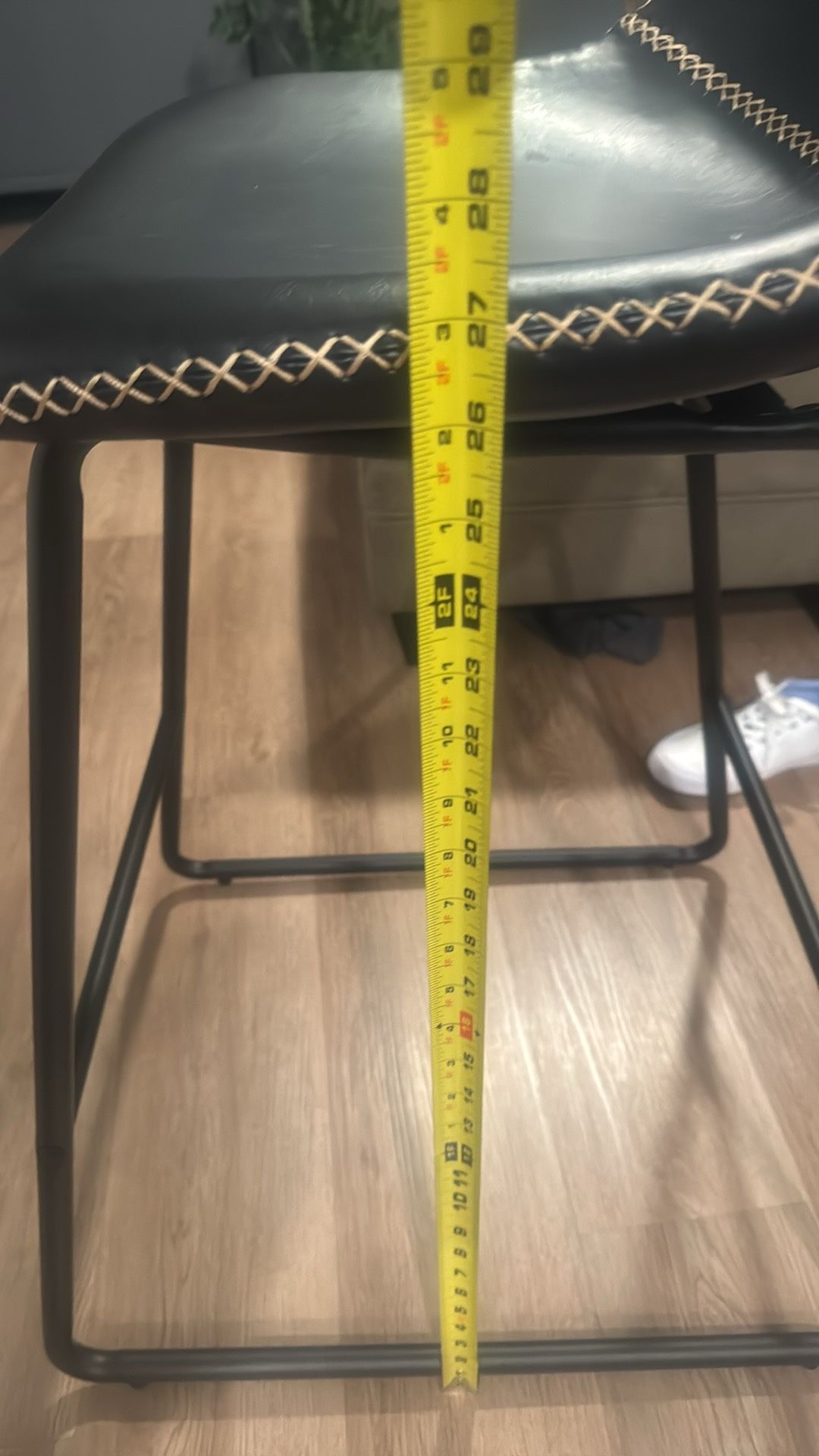 Set of three bar stools
