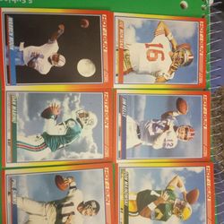 1990 Hot Gun QB Football Cards