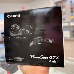 Canon Power Shot G7x Mark III