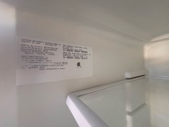 Frigidaire Refrigerator Model NFTR18X4LS9