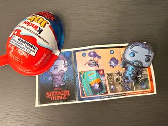 Kinder Joy Stranger Things Funko Pop Mini Figure