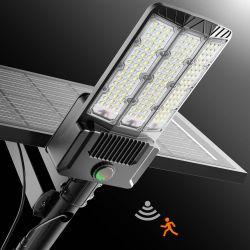 60,000 lemens Solar LED Street Light with Motion Sensor