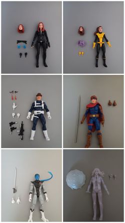 Marvel Legends Action Figures Lot of 6