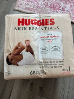 Huggies Skin Essentials Size 1 Diapers 68 Count