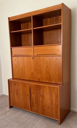 Mid Century Danish Modern bookcase/secretary