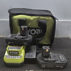 Ryobi  Battery  And  Charger 