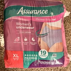 XL women’s Adult Diapers 