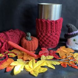 Crocheted Coffee Cozy’s 