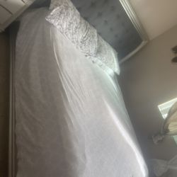 King Sized Mattress And Bed Frame 