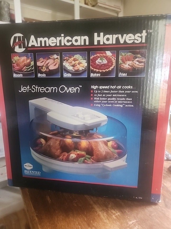 AMERICAN HARVEST Jet Stream Oven JS2000 Hot Air Fryer Convection t*