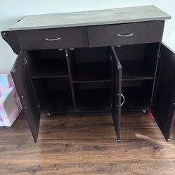 Rolling Kitchen Cabinet Storage 