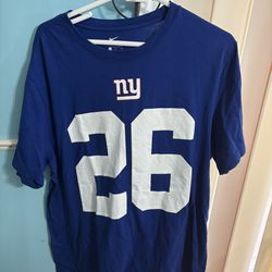 Nike Giants  T Shirt Size Large Great Condition No Signs Of Wear