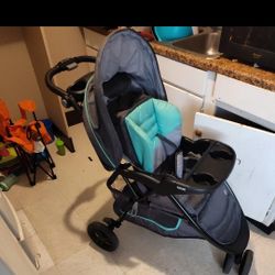 Baby Trend Ez Ride Travel System Stroller And High Chair