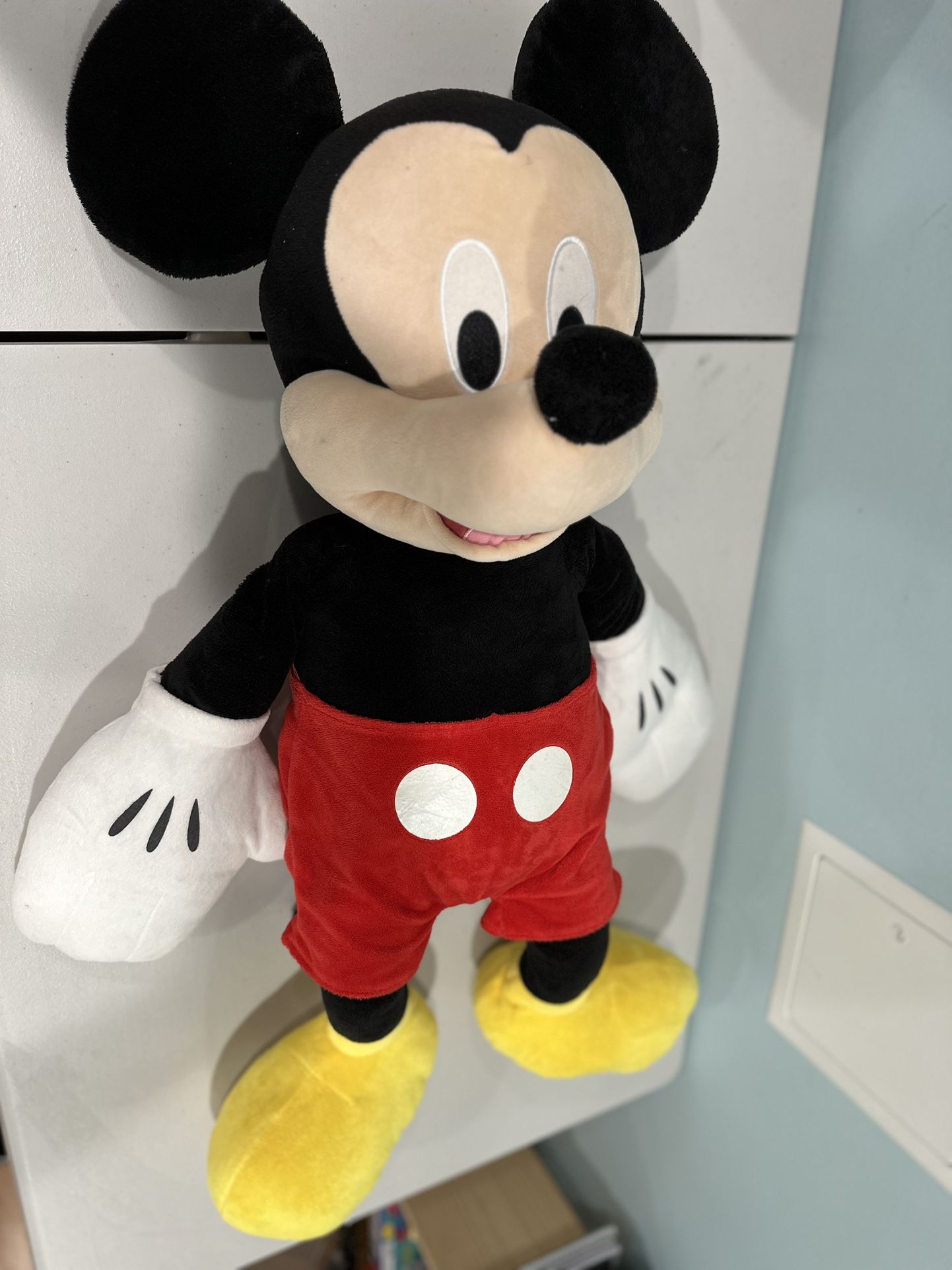 Large Mickey Mouse Plush Toy - 3 feet